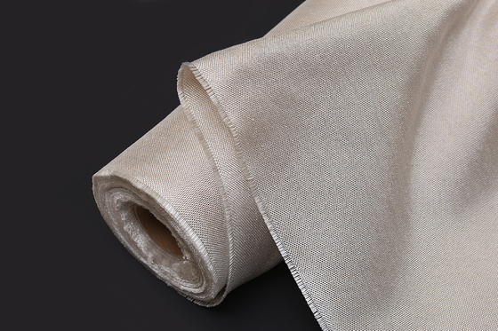 HT2025 texturierte Fiberglas-Stoff-Schweißens-Feuer-Decken-Rolle starkes 1mm 550 Grad