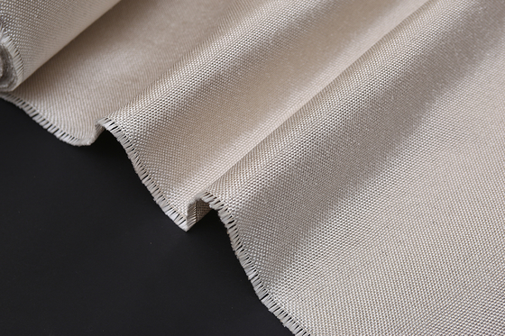 0.8mm Stärke-feuerbeständiger strukturierter Fiberglas-Gewebe-Stoff für Wedlings-Schutz
