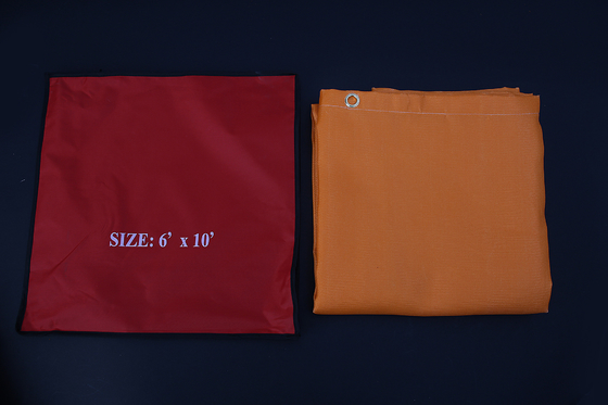 Wärmedämmungs-Mats Fireproof Fiberglass Cloth For-Feuer-Gruben, Plattformen, Gras, Beton