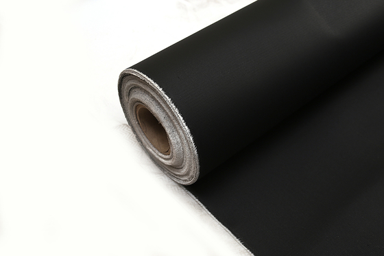 Grey Silicone Coated Fiberglass Fabric-Wärmedämmungs-Material 0.85mm