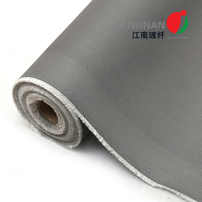 0.65mm Draht-verstärktes Polyurethan CoatedFiberglass-Faser-Glasgewebe Edelstahl-650 für feuerfesten Vorhang