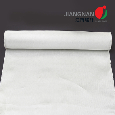 Fiberglas-Stoff-Material des Rauch-Vorhang-feuerbeständiges Fiberglas-Gewebe-0.8mm feuerfestes