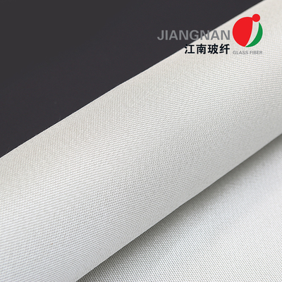 Fiberglas-Stoff-Material des Rauch-Vorhang-feuerbeständiges Fiberglas-Gewebe-0.8mm feuerfestes