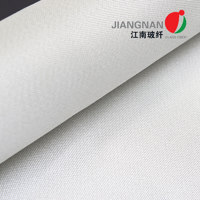 Fiberglas-Stoff-Material des Rauch-Vorhang-feuerbeständiges Fiberglas-Gewebe-0.8mm feuerfestes