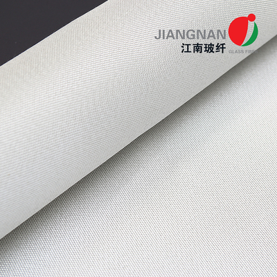 Fiberglas-Stoff-Material des Rauch-Vorhang-feuerbeständiges Fiberglas-Gewebe-0.8mm feuerfestes