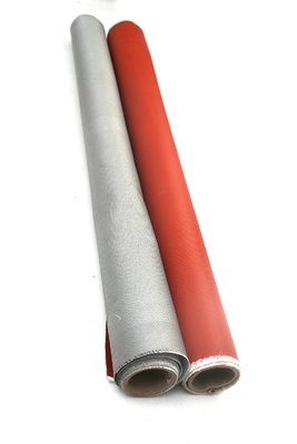 PU beschichtete dauerhaften schweißenden Schutz 850gsm des Fiberglas-Gewebe-0.8mm und Rauch-Vorhang