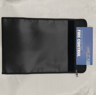 Farbiger silikonumhüllter feuerfester Datei-Taschen-Speicher für Dokumente, Pass