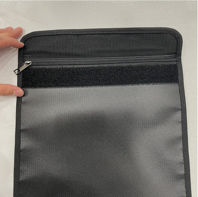 Farbiger silikonumhüllter feuerfester Datei-Taschen-Speicher für Dokumente, Pass