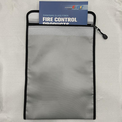 Doppelschicht-feuerfeste Datei-Taschen-wasserdichte Innenministerium-Reise-sichere Tasche mit Verschluss