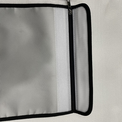 Silikonumhüllter Bargeld-Taschen-Geld-Bargeld-Umschlag des Fiberglas-A4 feuerfester 13,4 x 9,8 Zoll