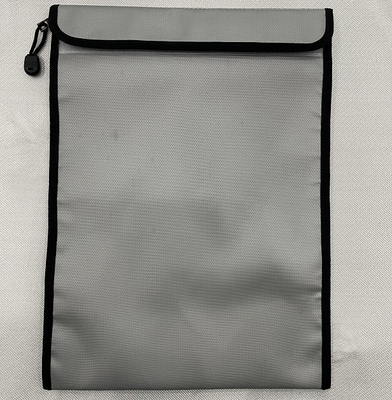 Silberne feuerfeste Datei-Tasche, die nicht Fiberglas 1000℉ 17x27cm reizt