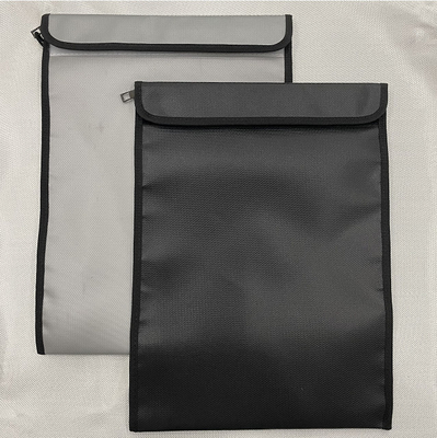 Silberne feuerfeste Datei-Tasche, die nicht Fiberglas 1000℉ 17x27cm reizt