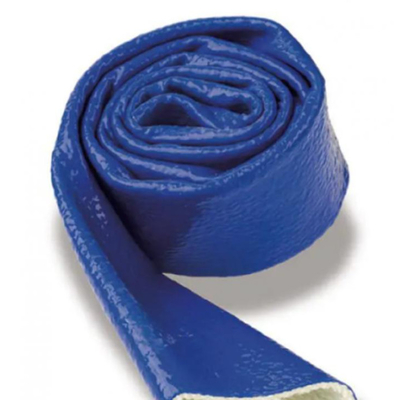 Weiche elastische silikonumhüllte Fiberglas-Isolierungs-Sleeving hohe Temperatur