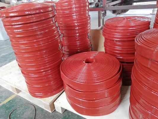 Flammhemmendes Silikonkautschuk-Fiberglas-Sleeving Wärmedämmung nicht schädlich