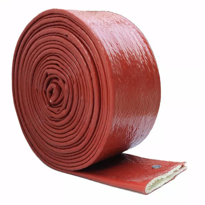 20m 66ft silikonumhüllte Fiberglas-Hitze-Ärmel 15mm Identifikation, zum von Kraftstoffleitungen zu schützen