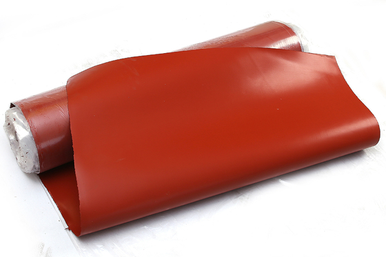 Isolierungs-silikonumhüllter Fiberglas-Stoff-feuerbeständiges Silikonkautschuk-Blatt