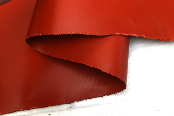Silikonumhüllter Fiberglas-Hochleistungsstoff für Hitzebeständigkeits-Isolierungs-Ärmel