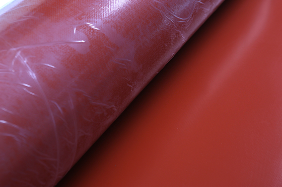Silikonumhüllter Fiberglas-Stoff der hohen Temperatur für Feuer-Vorhang und flexibles Gelenk