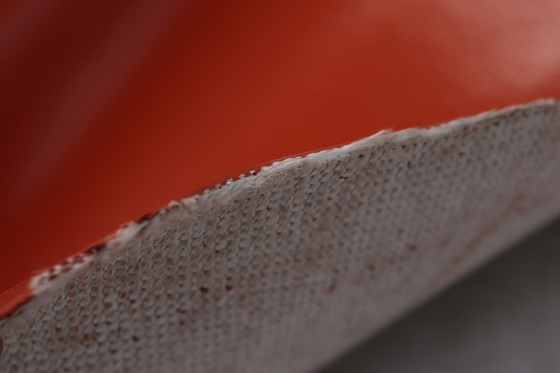 Widerstand industrieller glatter der Silikon-Fiberglas-Stoff-weicher hohen Temperatur