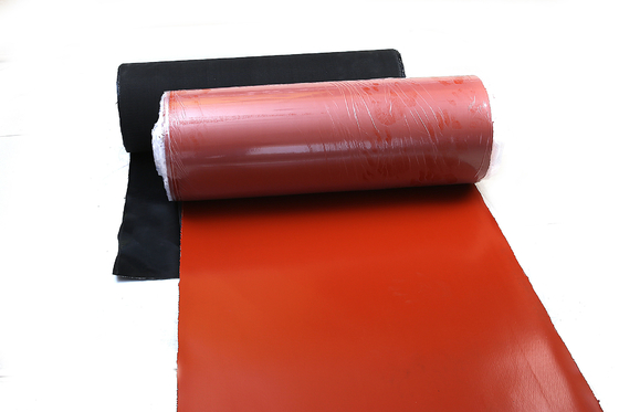 Silikonumhüllter dünner Fiberglas-Stoff hitzebeständig