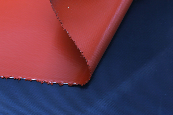 Silikonumhüllter dünner Fiberglas-Stoff hitzebeständig