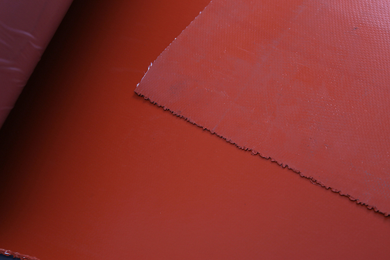 Feuerfester silikonumhüllter Fiberglas-Stoff